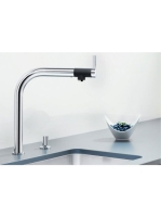 BLANCO Vonda ergonomikus kezelőkarkos mosogató csaptelep, kr