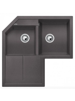 Blanco Metra 9 E gránit sarok mosogató csepegtetővel és lefo