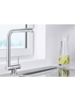 BLANCO Laressa-F ablak elé szerelhető magasnyomású mosogató