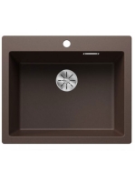 Blanco Pleon 6 egymedencés gránit mosogató 61,5x51 cm, kávé