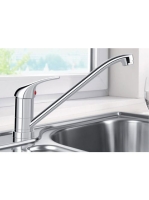 BLANCO Daras-F ablak elé szerelhető mosogató csaptelep, króm