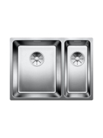 Blanco Andano 340/180-U rozsdamentes acél mosogató baloldali