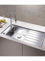 Blanco Andano XL 6 S-IF rozsdamentes acél mosogató baloldali