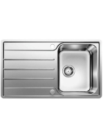 Blanco Lemis 45S-IF rozsdamentes acél mosogató két furattal