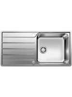 Blanco Lemis XL 6 S-IF rozsdamentes acél mosogató két furatt