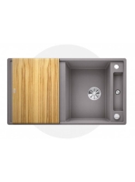 Blanco Axia III 5 S alumetál Silgránit mosogató 91,5x51 cm e