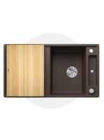 Blanco Axia III 5 S kávé Silgránit mosogató 91,5x51 cm excen