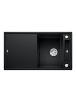 Blanco Axia III 5 S antracit mosogató üveg vágólappal 523215