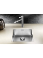 BLANCO Claron 400-U DX Durinox matt rozsdamentes acél mosoga