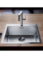 BLANCO Claron 500-IF/A DX Durinox matt rozsdamentes acél mos