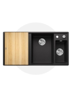 Blanco Axia III 6 S két medencés gránit mosogató 100x51 cm f