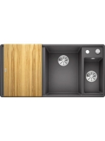 BLANCO Axia III 6 S-F palaszürke Silgránit mosogató excenter