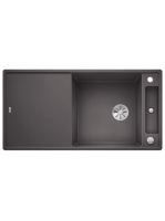 Blanco Axia III XL 6 S Silgránit mosogató excenterrel, fa vá