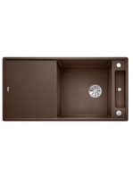 Blanco Axia III XL 6 S Silgránit mosogató excenterrel, fa vá