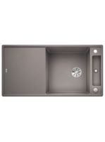 Blanco Axia III XL 6 S gránit mosogató üveg vágólappal és le
