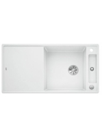 Blanco Axia III XL 6 S gránit mosogató üveg vágólappal és le