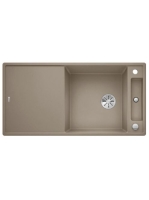 Blanco Axia III XL 6 S gránit mosogató üveg vágólappal és le