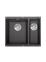 Blanco Subline 340/160-U balos antracit mosogató 523548 - Ko