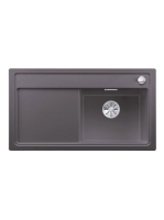 Blanco Zenar 5 S palaszürke mosogató fa vágódeszkával 523899