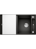 BLANCO Axia III 5 S Silgránit mosogató excenterrel, üveg vág