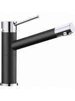 BLANCO Alta Compact Silgranit álló konyhai csaptelep, fekete