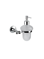 Bugnatese Tradicionális fali szappanadagoló porcelán tartállyal, bronz 25804BR