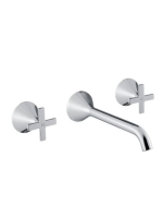 Bugnatese Orion fali mosdócsaptelep 26 cm-es kifolyóval, click-clack leeresztővel, króm 5569SCCR