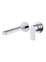 Bugnatese Simple falsík alatti mosdócsaptelep 21 cm-es kifolyóval, click-clack leeresztővel, króm 6646SCCR