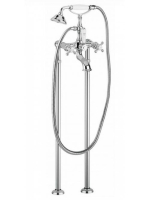 Bugnatese Arcadia szabadonálló kádcsaptelep zuhanyszettel, bronz 8300PBR