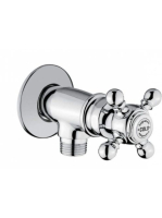 Bugnatese Arcadia sarokszelep 1/2-3/8″ csatlakozással, bronz 8357BR