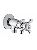 Bugnatese Arcadia sarokszelep 1/2-1/2″ csatlakozással, bronz 8358BR