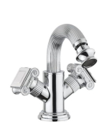Bugnatese Olympia bidé csaptelep leeresztővel, bronz 8444BR