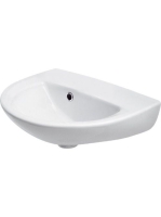 Cersanit President 45 kerámia mosdó csaplyuk nélkül, túlfoly