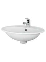 Cersanit Calla 54 beépíthető mosdó, túlfolyóval K11-0096 - F