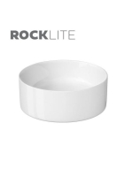 Cersanit Crea 38 Pultra ültethető kör alakú mosdótál K114020