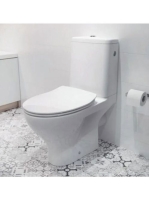 Cersanit Moduo perem nélküli monoblokk WC tartállyal és ülők