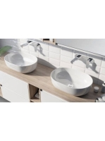 Cersanit Moduo 50cm pultra tehető ovális alakú mosdó K116-04