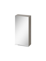 Cersanit Virgo szürkés tölgy tükrös szekrény 40, króm fogant