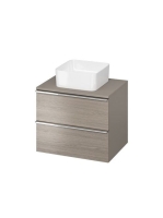 Cersanit Virgo szürkés tölgy mosdószekrény 60-as mosdóhoz, k