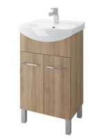 Cersanit Olivia mosdószekrény Cersania New 60 mosdóhoz, dió