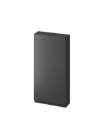 Cersanit Moduo fali ajtós szekrény 40x80 cm, üveg polcokkal,