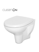 Cersanit Arteco mélyöblítésű fali WC csésze lecsapódásgátlós