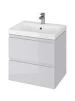 Cersanit Moduo 60 alsószekrény mosdóval, szürke S801-222-DSM