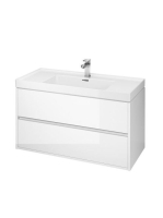 Cersanit Crea 100 alsószekrény beépíthető kerámia mosdóval,