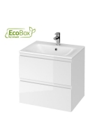 Cersanit Moduo 2 fiókos alsószekrény 60 süllyesztett kerámia