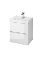 Cersanit Crea alsószekrény 50 cm-es mosdóhoz, fényes fehér S