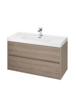 Cersanit Crea alsószekrény 100 cm-es mosdóhoz, tölgy S924011