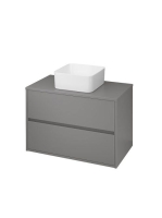 Cersanit Crea 80 mosdószekrény munkalappal, pultratehető mos