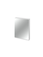 Cersanit Moduo tükrös szekrény polcokkal 60x80 cm, fehér S92