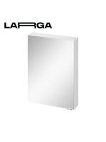 Cersanit Larga tükrös szekrény 60x80cm, fehér S932-016 - Für